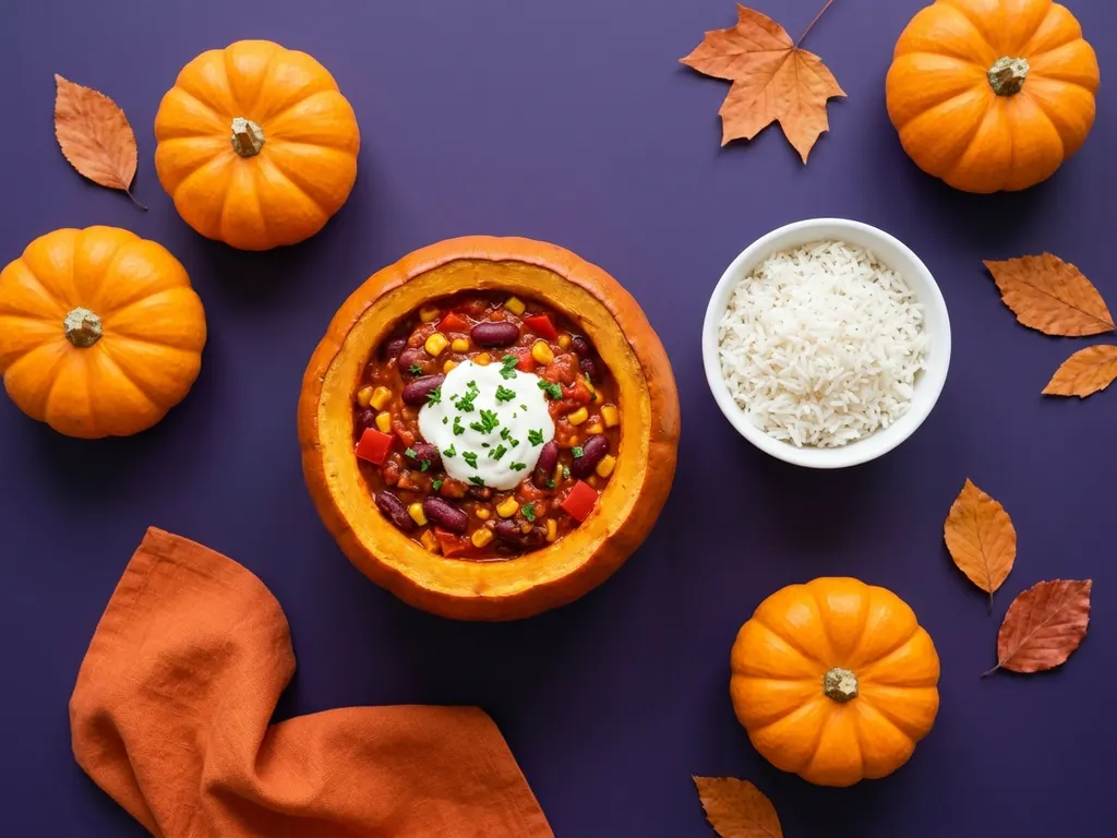 Chili sin carne du chaudron, image générée par IA