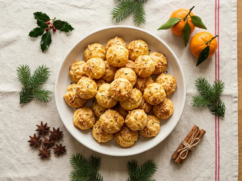 Gougères au comté : une idée de présentation