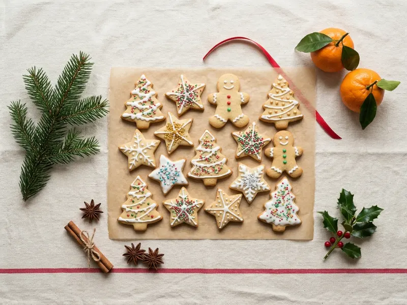 Sablés de Noël décorés