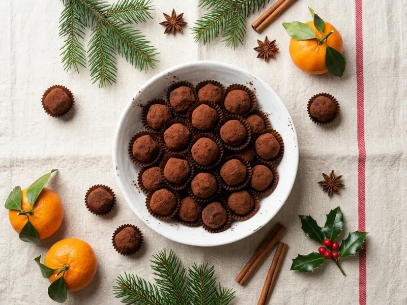 Truffes au chocolat