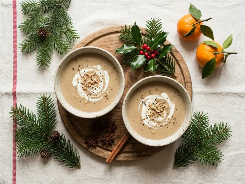 Next-day chestnut soup
