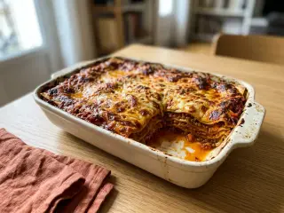 Lasagnes bolognaises maison