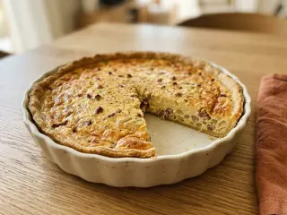 Quiche lorraine légère